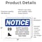 Signmission 5 in Height, 7 in Width, Vinyl Decal, Rectangle OS-2PACK-NS-D-57-L-18201 - alternate 4